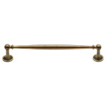M Marcus Heritage Brass Colonial Design Cabinet Handle 203mm Centre to Centre